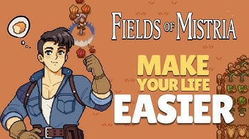Fields of Mistria | 9 Tips to MAKE MONEY & Your Life Easier