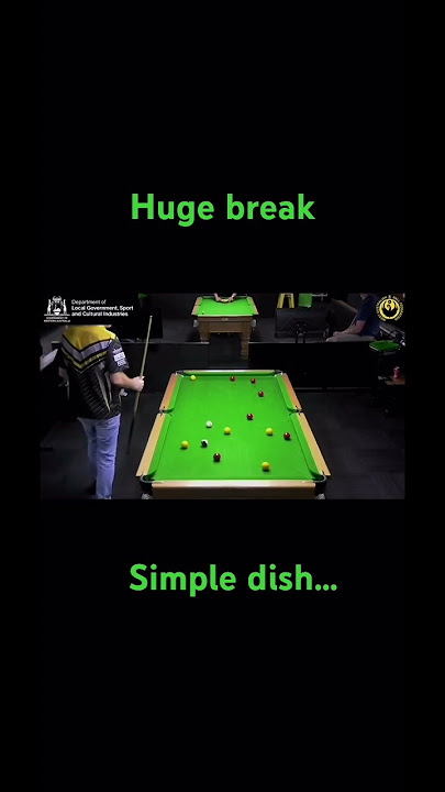 Huge Break, simple dish
