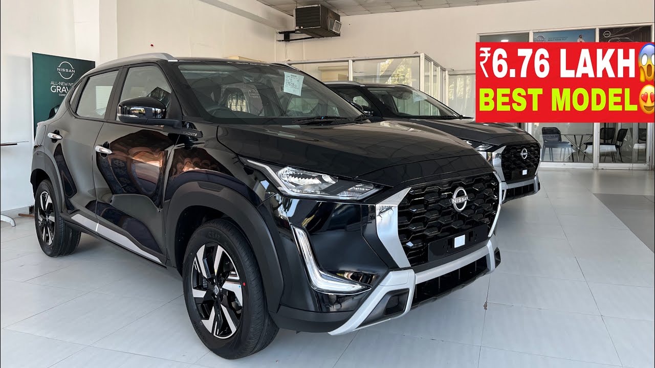 Black Beauty 🔥Nissan Magnite N- Connecta Black Detail Review | Price | Features | Safety 