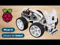 PiCar-X Self Driving AI Robot with Raspberry Pi || Obstacle, Line, Signal, Cliff Detection & TTS