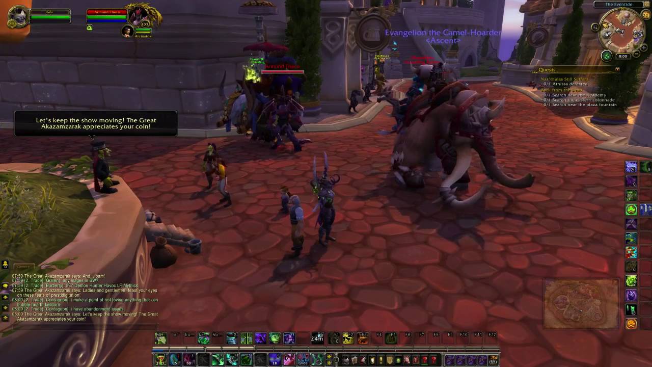 [WoW Legion Beta] Armond THAC0 in Dalaran