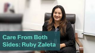 Famous Care From Both Sides: Ruby Zaleta's Story of Connection and Compassion Profile