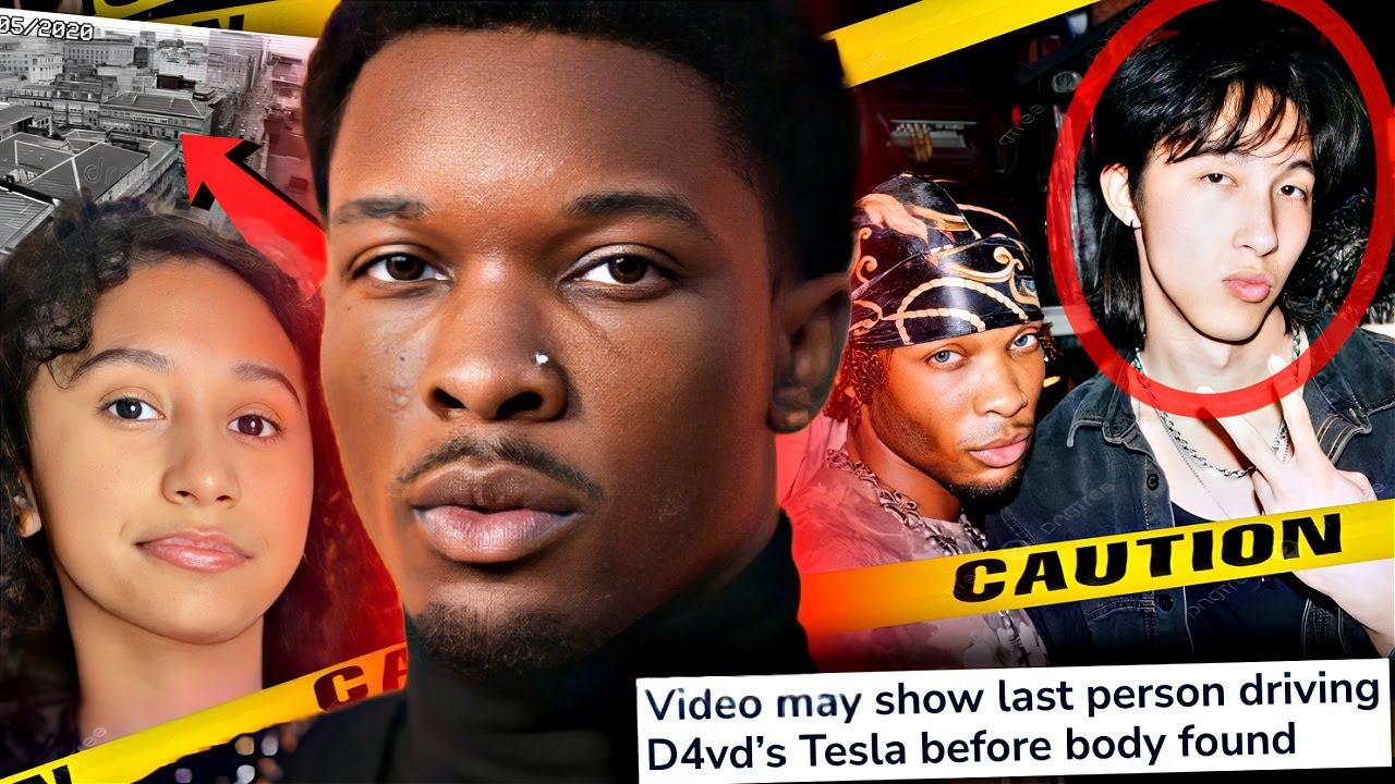 D4VD и его сообщник засняты камерой, паркующими машину перед тем, как сбежать на гастроли (новые ...