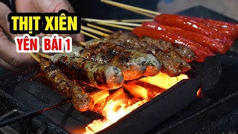 Thịt xiên nướng | Từ cơ cực đến thành công của cô chủ làm nghề hàn Yếm xe máy #hanoifood