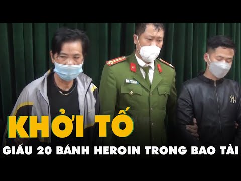 Video Giấu 20 bánh heroin trong bao tải đựng bắp, gửi xe... - youtube