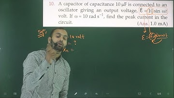 Pfp-10 Alternate current (AC)numericals from SL arora 12th based on inductive & capacitive reactance
