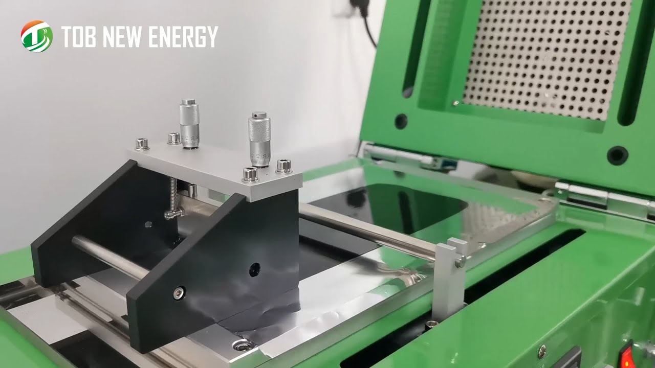 Lithium Ion Battery Electrode Lab Coater Film Coating Machine With