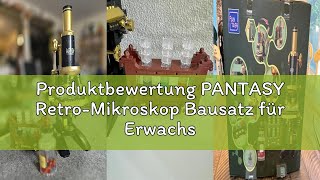 Produktbewertung PANTASY Retro-Mikroskop Bausatz für Erwachsene, Antikes Wissenschaftsinstrument mit