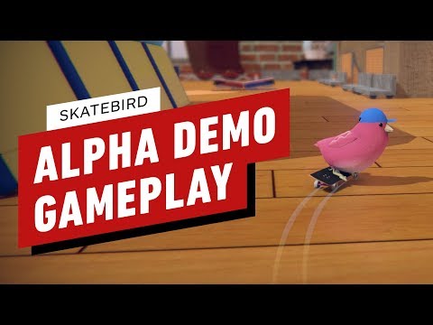 SkateBIRD Alpha Demo Gameplay