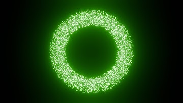 Abstract Background Animation.Particles System. Blender 3D. Eevee Render. Light Effects.Black Screen