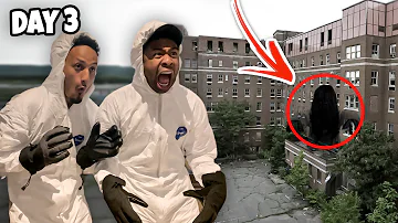 LAST TO LEAVE HAUNTED ABANDONED HOSPITAL WINS $10,000 ! 😳