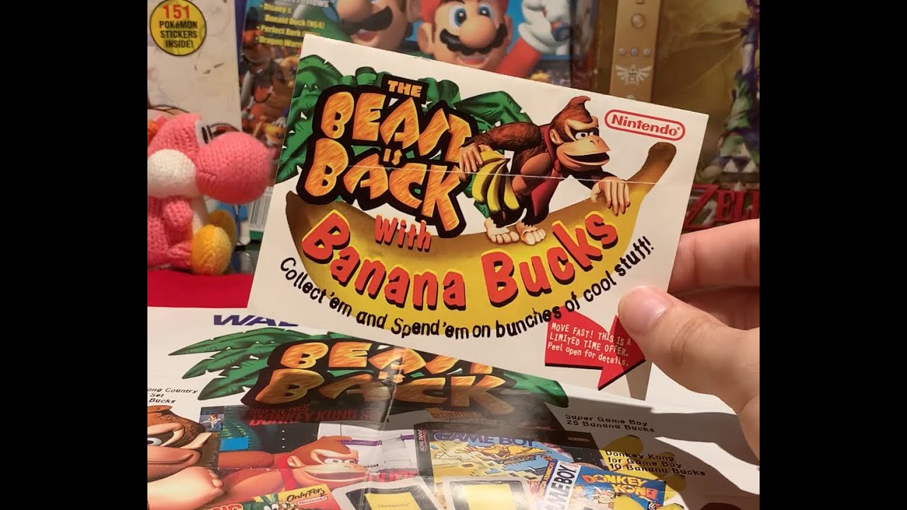 Nintendo Oddities The Strange History of Banana Bucks YouTube