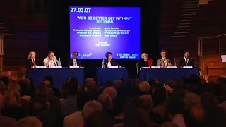 Hitchens, Dawkins, Grayling vs. Neuberger, Spivey, Scruton