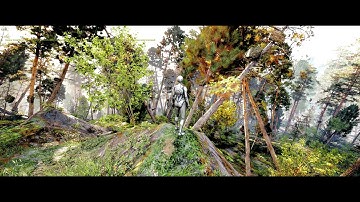 Unreal Engine 5.7.1 Open World Devlog 9 - 256KM Pines,Slow GI, Nanite Limit Reached RTX4060