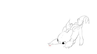 Baby Toothless / Night Fury animation sketch