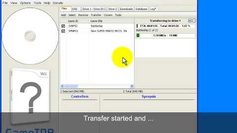 How to load games to USB for Wii using Wii Backup Manager