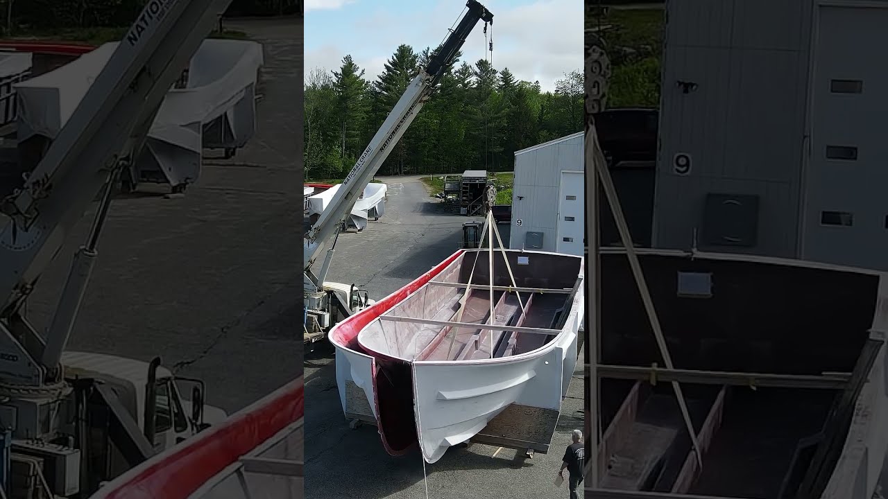 Seeing My BRAND New Lobster Boat For The First Time 