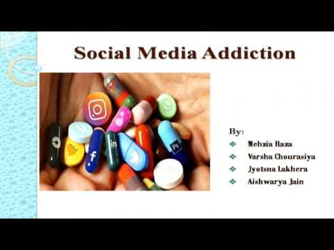 presentation on addiction of social media