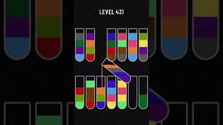 Water sort puzzle game Level 431