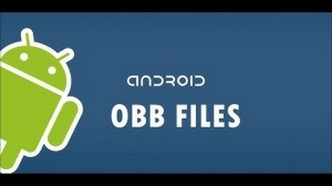 How to install android games with obb files