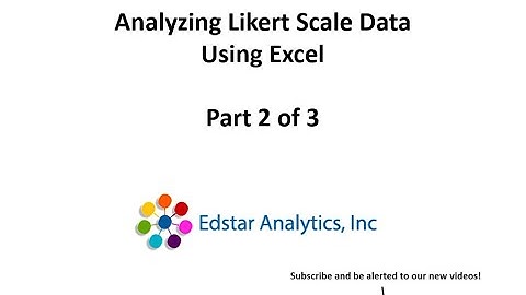 How to Analyze Likert-Scale Survey Data Using Excel: Part 2 (Advanced)