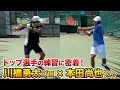 【テニス/TENNIS】次世代ホープが初登場！トップ選手の練習に密着！