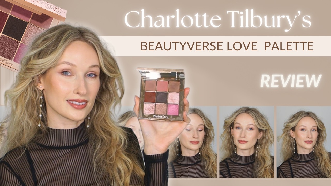 The NEW Charlotte Tilbury Pillow Talk Beautyverse Love Palette