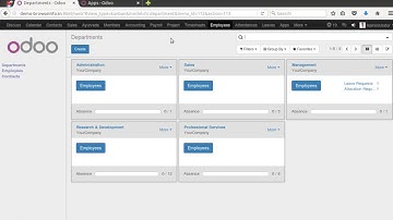Ayurveda Payroll Management with Overdue timesheet | Odoo App Feature #odoo #timesheet #management