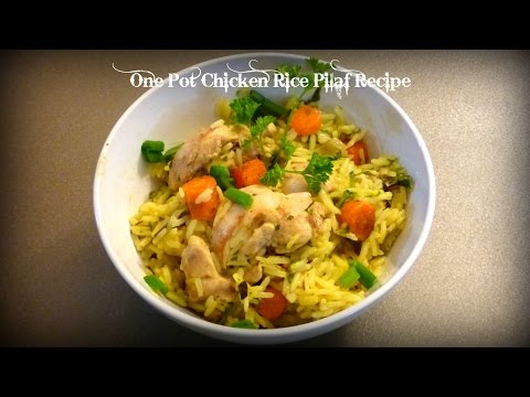 One Pot Chicken Rice Pilaf Recipe | By Victoria Paikin