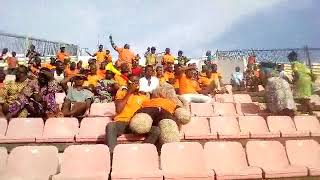 Animation au Stade Charles de Gaulle de Porto Novo. Trinité Singbo .mp4