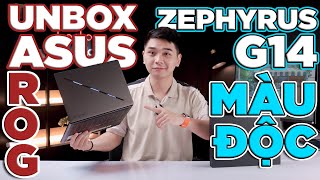 Unboxing Asus ROG Zephyrus G14 (2024) MÀU ĐỘC - Ryzen 9 8945HS + RTX 4060 | LaptopWorld