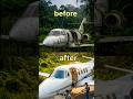 This Forgotten Private Jet Was Brought Back to Life #restoration #timelapse #viral