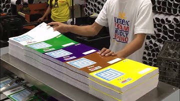 notebook stitching and folding machine