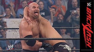 FULL MATCH - The Rock vs. Goldberg: Backlash 2003 - WWE 2K22