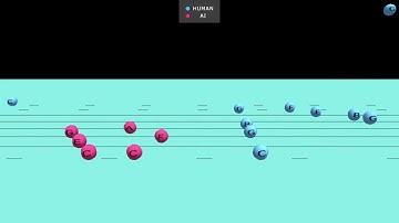 AI Duet 3D - version 0.1 prototype | Three.js & Tone.js data visualization + machine learning