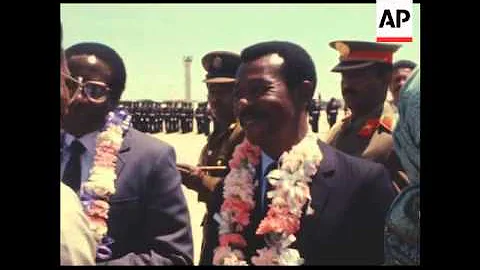 GS 22 12 82 ETHIOPIAN LEADER MENGISTU VISIT