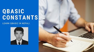part - 4 QBASIC constants in Nepali with practical