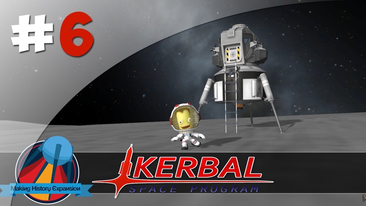 Munar 1 - #6 Kerbal Space Program, Making History - YouTube