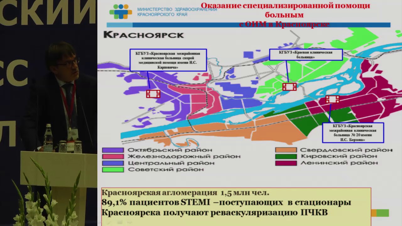 С.А. Устюгов, Региональная инфаркная сеть.