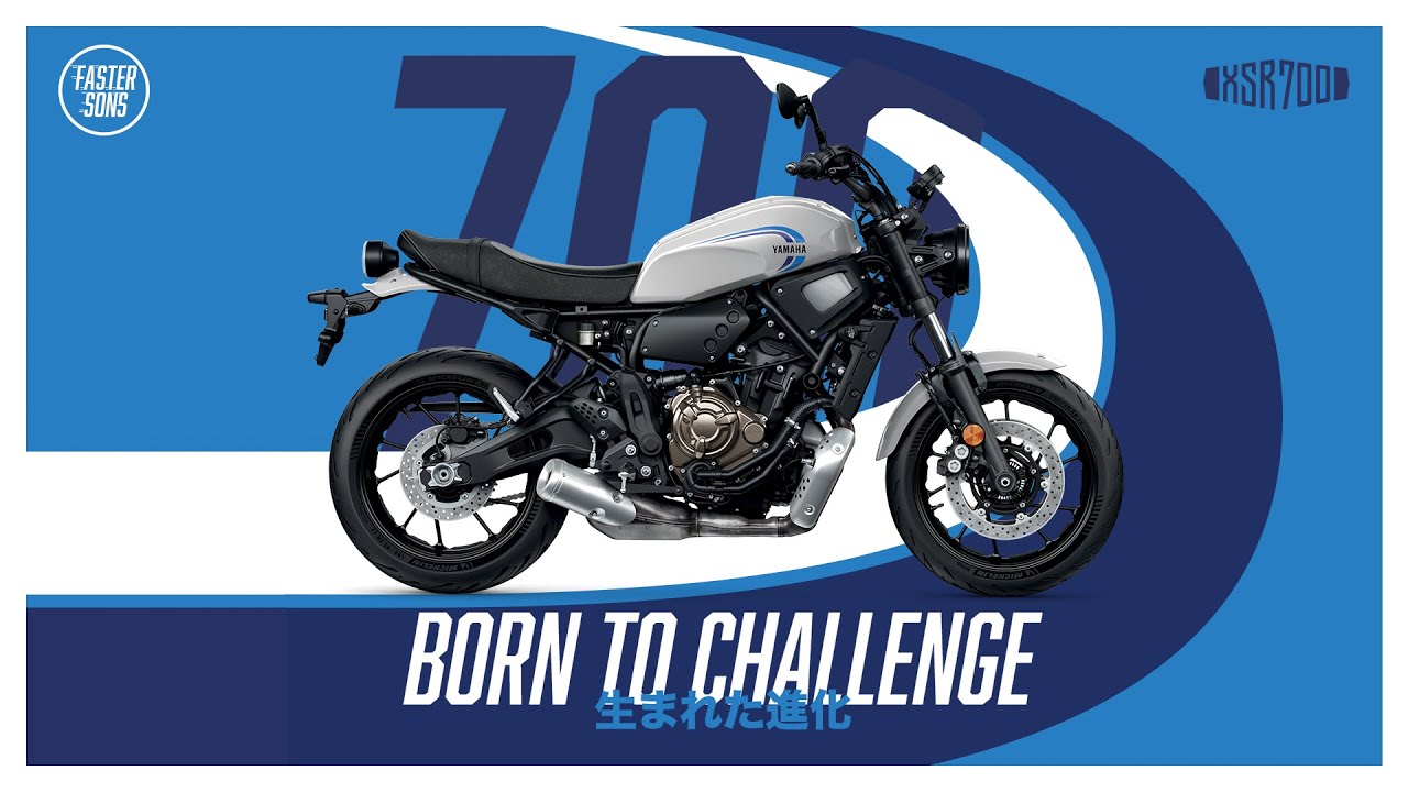 2022 Yamaha XSR700   Born to Challenge