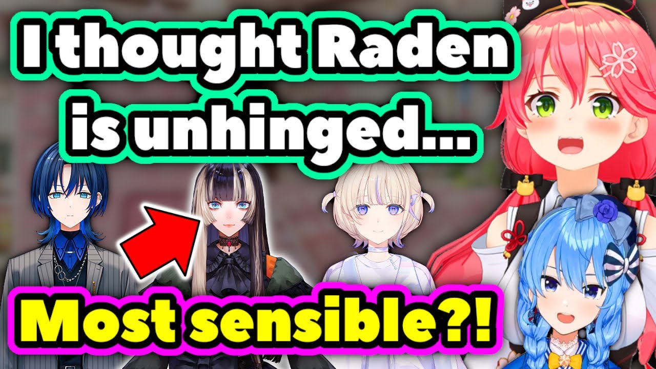 miComet Went for a Meal With Raden, Ao, & Hajime 【ENG Sub / hololive】