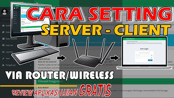 Aplikasi ujian online gratis ❗ Cara setting server client lokal #server #client #ujianonline