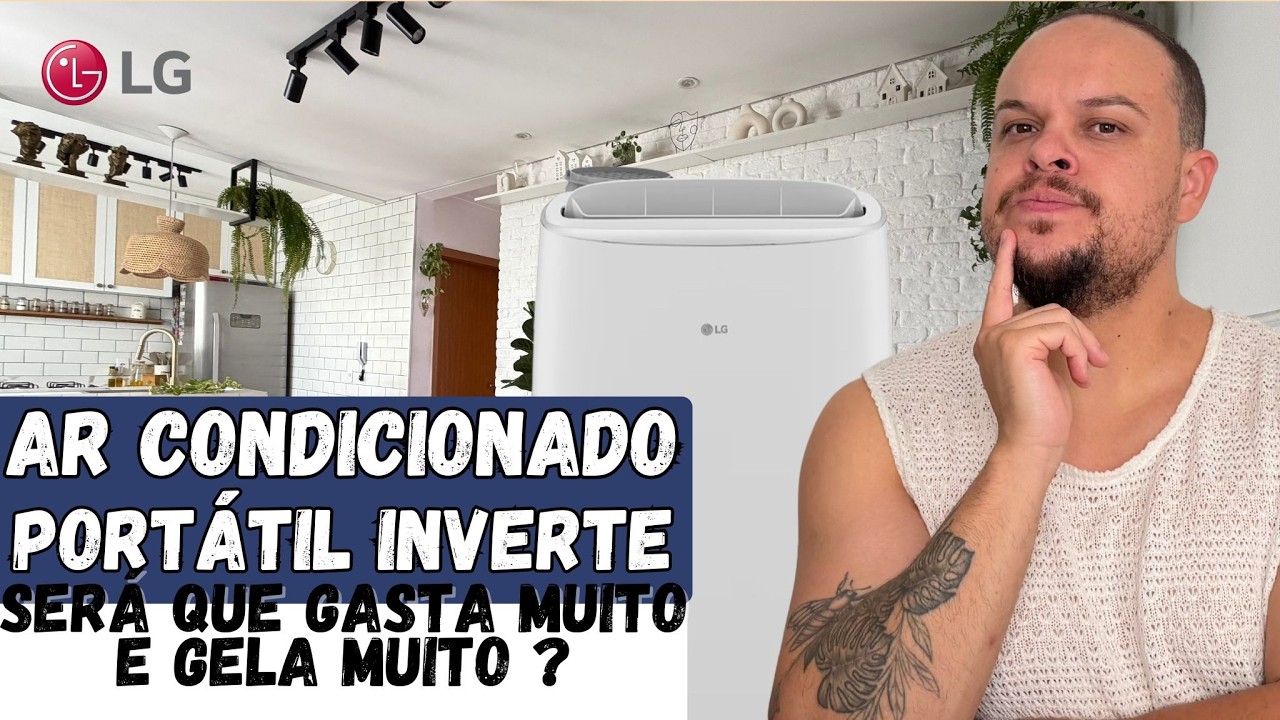 AR-CONDICIONADO PORTÁTIL LG: Vale a pena depois de 6 meses? Review SINCERO - GASTA E GELA MUITO?