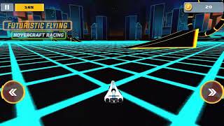 Futuristic Flying Hovercraft Racing screenshot 4