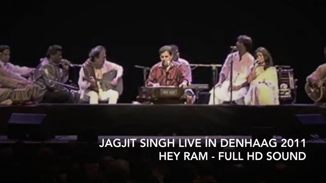 Jagjit Singh Live In Denhaag 2011   Hey Ram