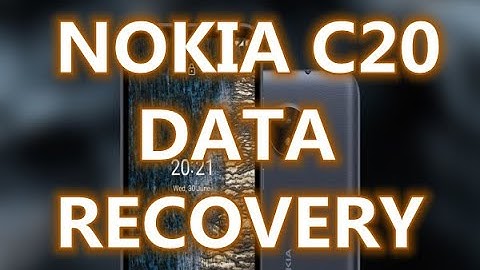 Recover Nokia C20 Data/Contacts/Messages/Photos/Videos/Call logs