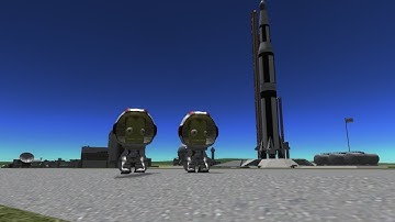 Kerbal Space Programm: Real Solar System, Apollo 11 Style Moon Mission