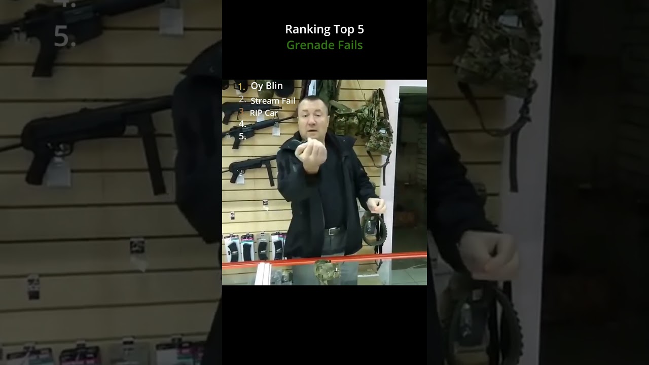Ranking Top 5 Grenade Fails 