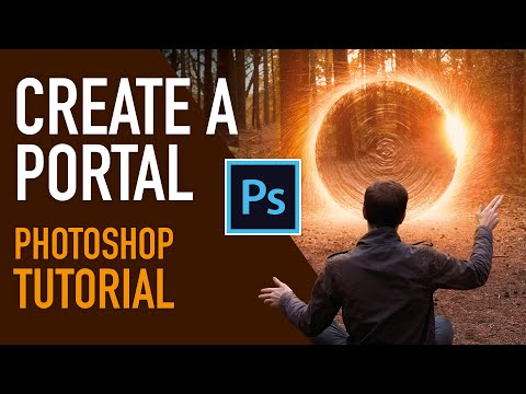 How to create a Portal in Adobe PhotoShop