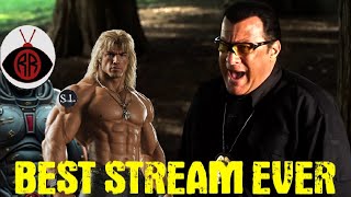 Space Ice & Redeye: Steven Seagal Sloppy Slap of Shame & Lethal Justice - Best Stream Ever